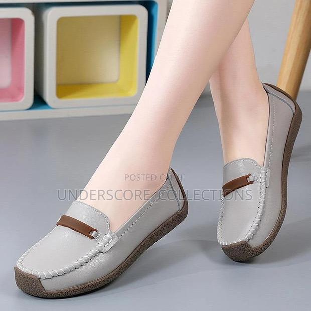 Executive Ladies Leather Loafer Shoes