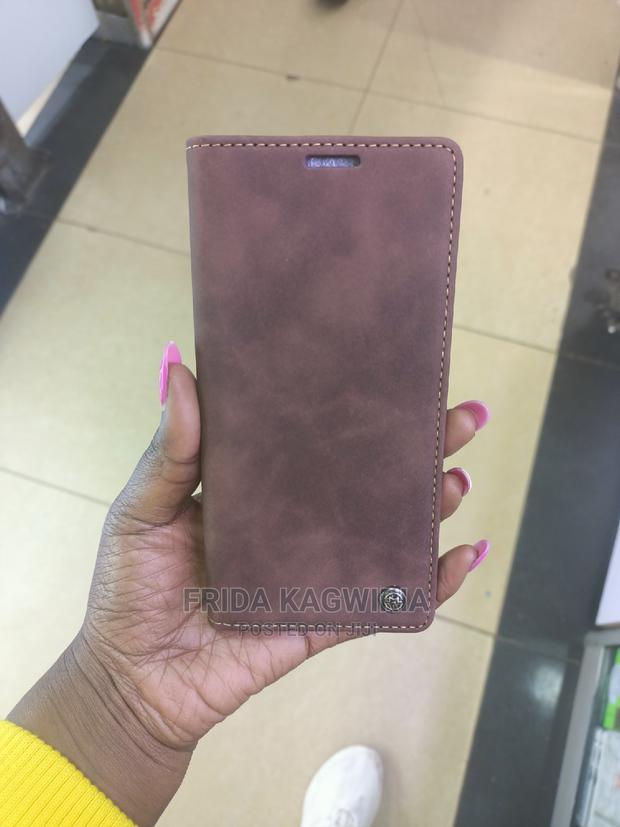 Samsung A53 Coffee Brown Caseme Leather Flip Cover