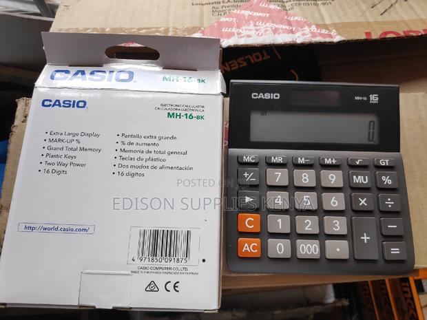 Casio Calculator MH-16 16 Digits MH16 Wide-Format Keypad - thumbnail 3