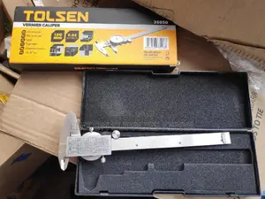 Tolsen Vernier Caliper 150mm 6" Heavy Duty Dial Type Caliper