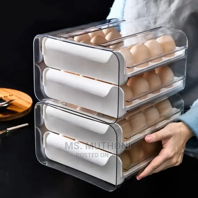 *32pc Double Layer Egg Holder* *Size:24*21.5*14*