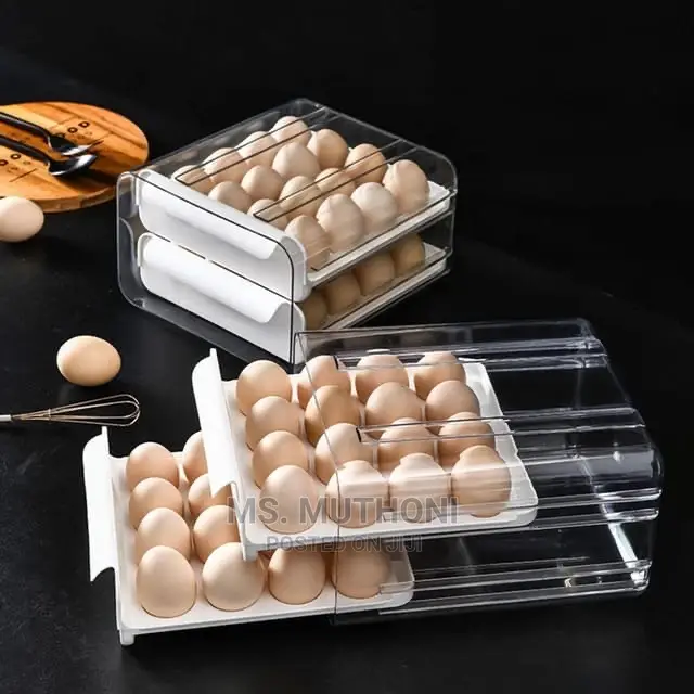 *32pc Double Layer Egg Holder* *Size:24*21.5*14*