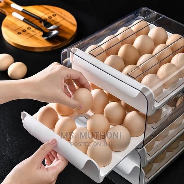 *32pc Double Layer Egg Holder* *Size:24*21.5*14*