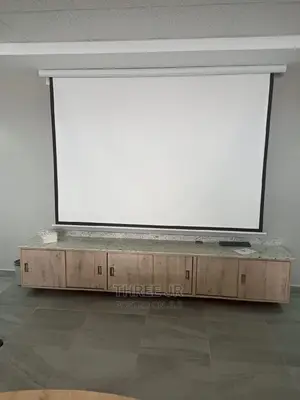 Well Installed Projection Screen for Offices, Home, Church