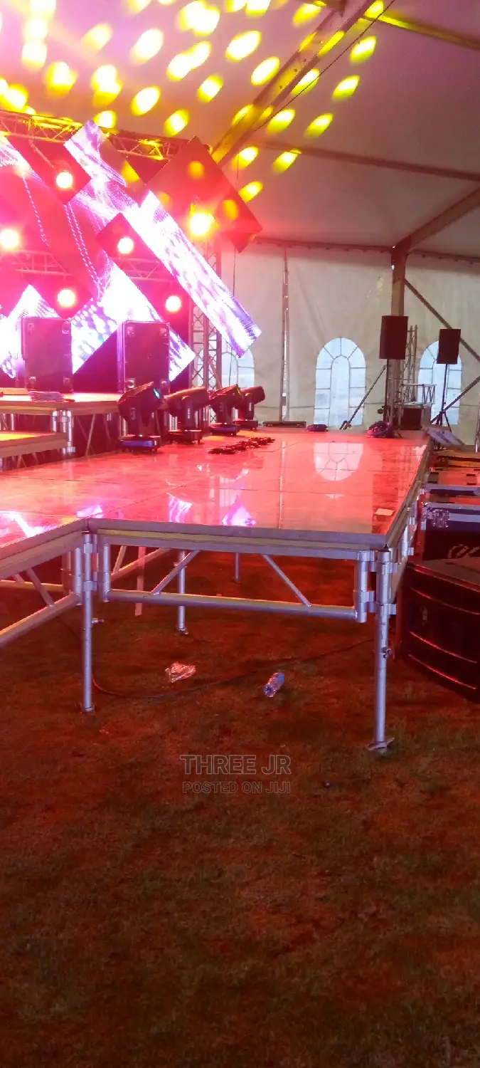 Best Stage Set Up in an Event Set Based on Clients Needs