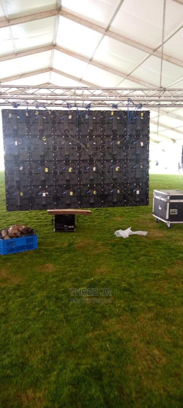 Great Set Up of Front and Back of the LED Panels