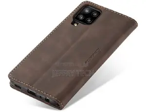 Samsung Galaxy A12 Case Leather Wallet Phone Case Flip Cover