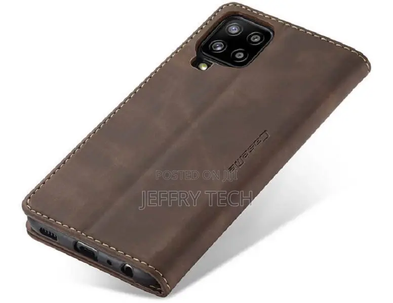Samsung Galaxy A12 Case Leather Wallet Phone Case Flip Cover