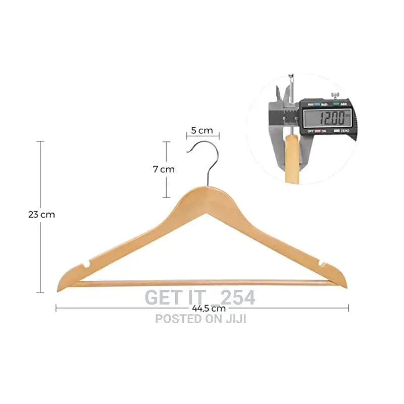 Bamboo  Clothes Hangers*
🏷Material: Bamboo & Stainless