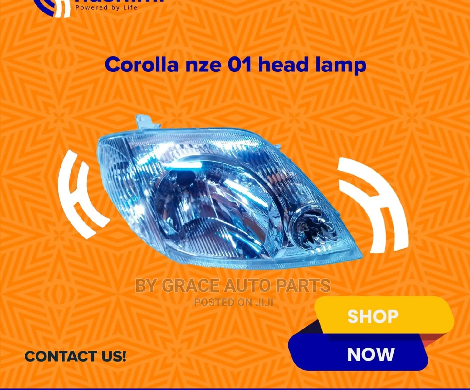 Corolla NZE 01 Head Lamp
