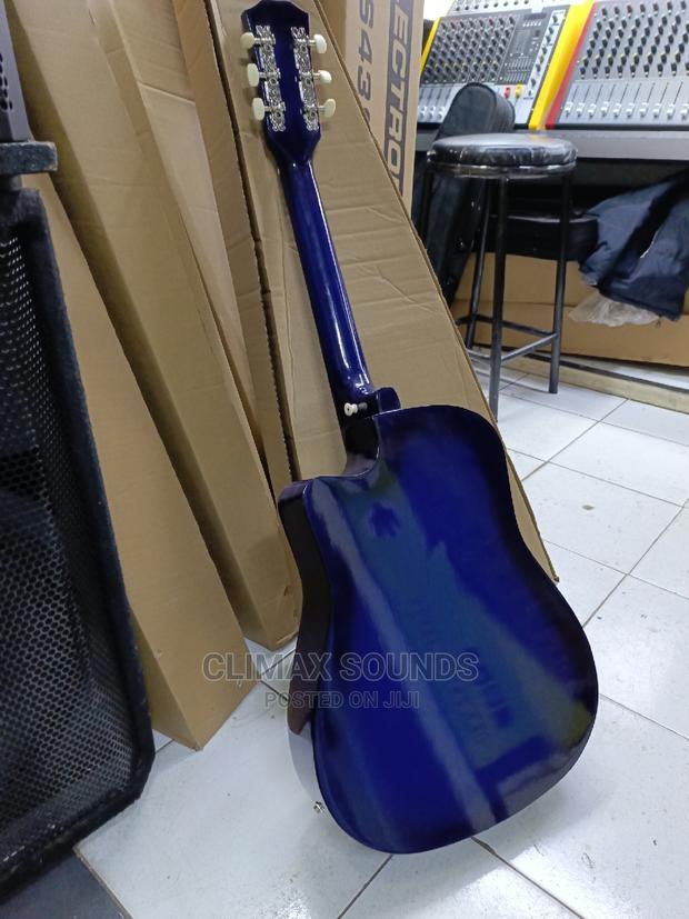 Semi Acoustic Guitar Blue 38 - thumbnail 2