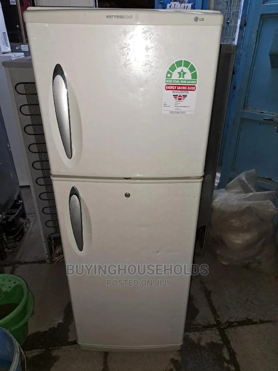 LG Express Cool 240L Two Door Fridge