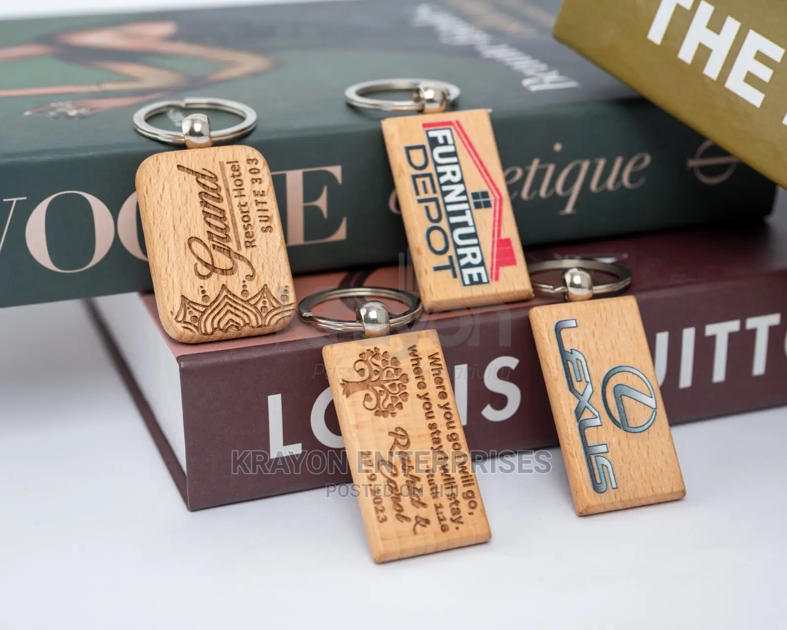 Wooden Keyrings