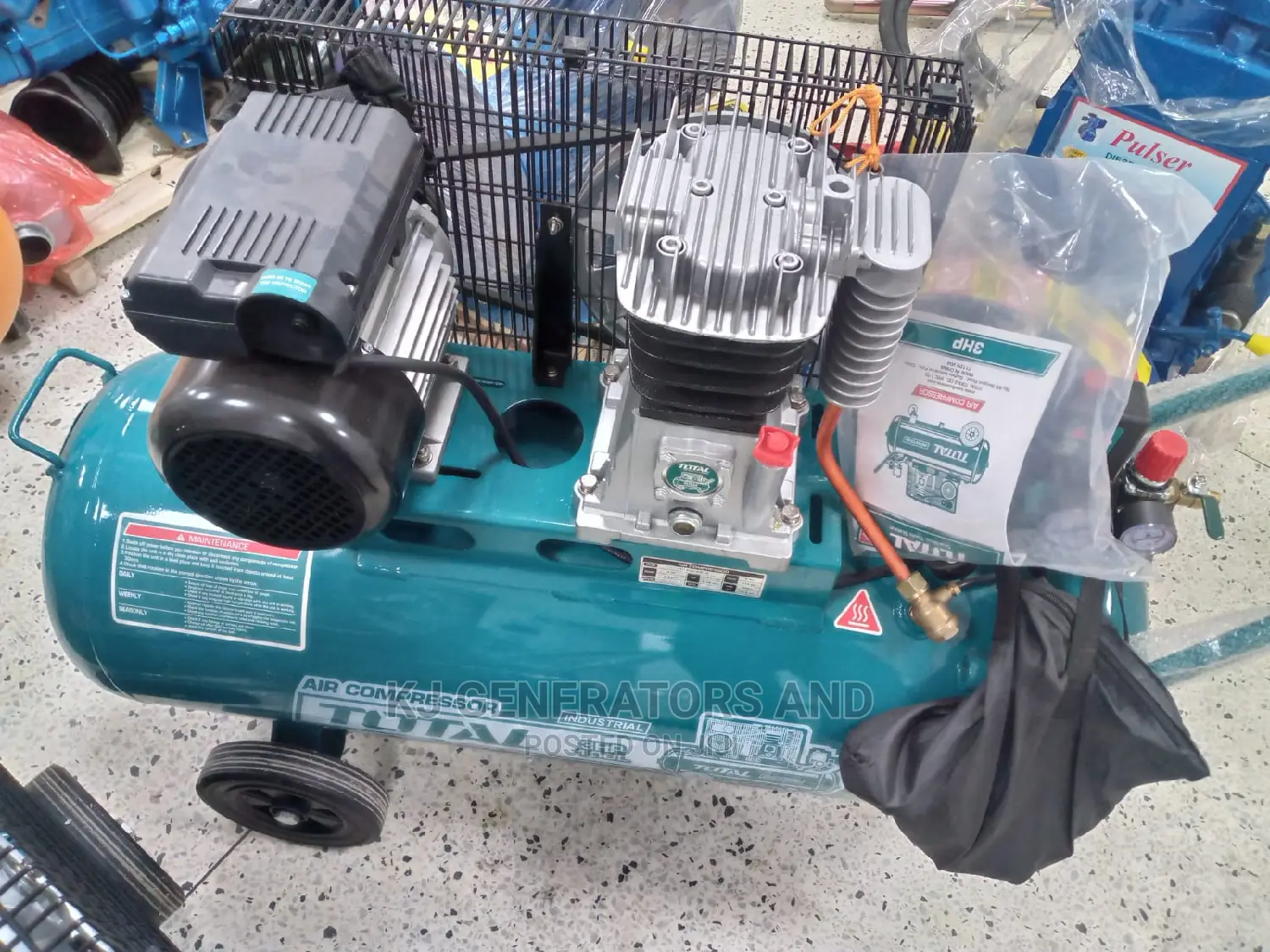 100 Litres Total Air Compressor
