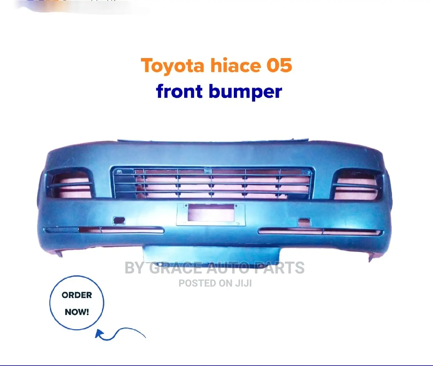Toyota Hiace 05 Front Bumper
