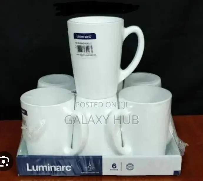 Set of 6 Luminarc (New Morning) Cups