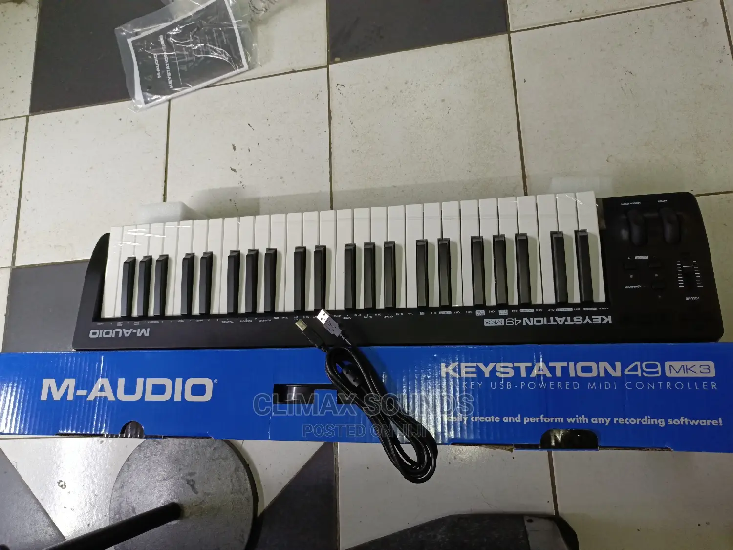 M Audio Midi Keyboard 49 Key Studio Controller