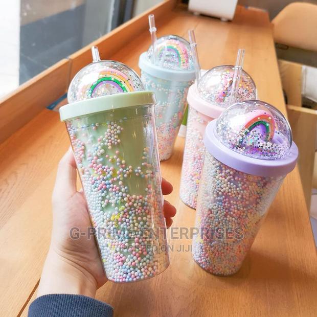 Smoothie Cup -Rainbow Smoothie Acrylic Cup - thumbnail 2