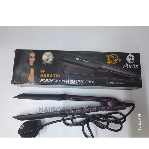 Flat Iron/Nunix Ceramic Hair Straightener
