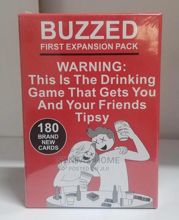 Buzzed- Drinking Cards Game - main view