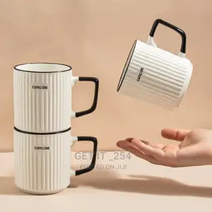 400ml Quality Concise Porcelain Ceramic Mugs