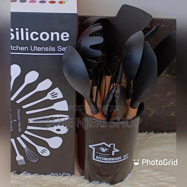 Quality Silicon Spoons - main view