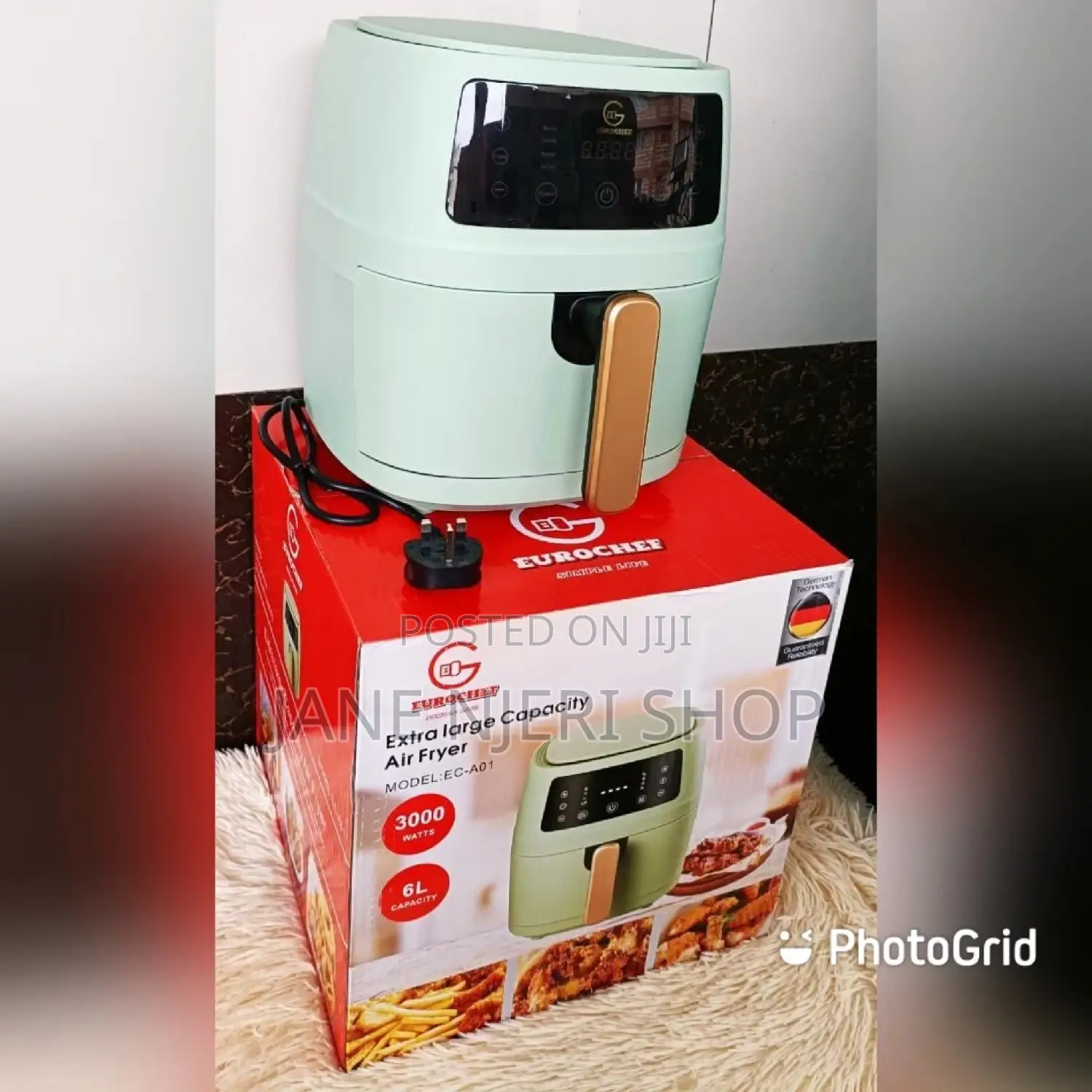 6 Liter Eurochef Air Fryer