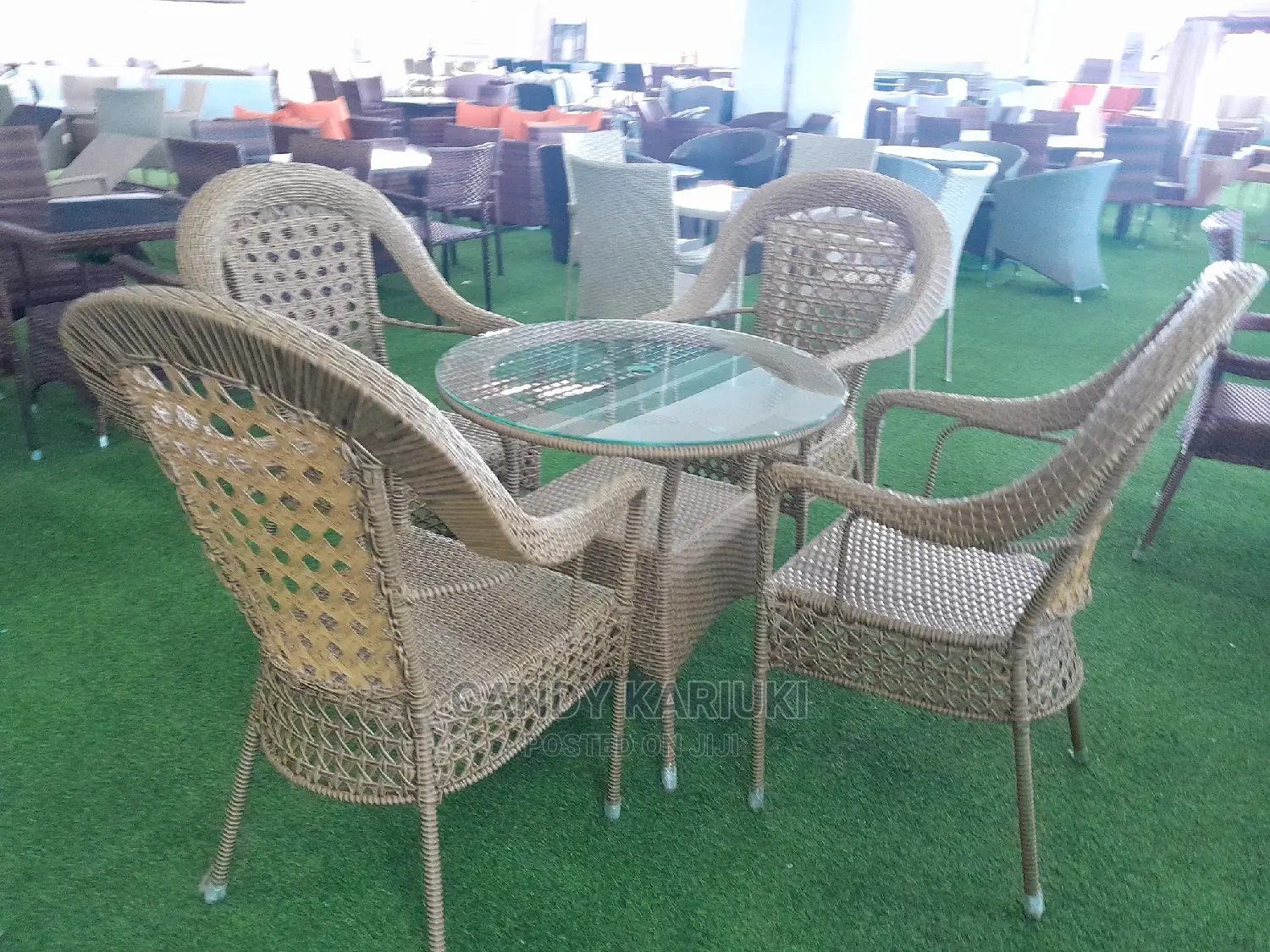 Spacious 4 Seater Outdoor Set