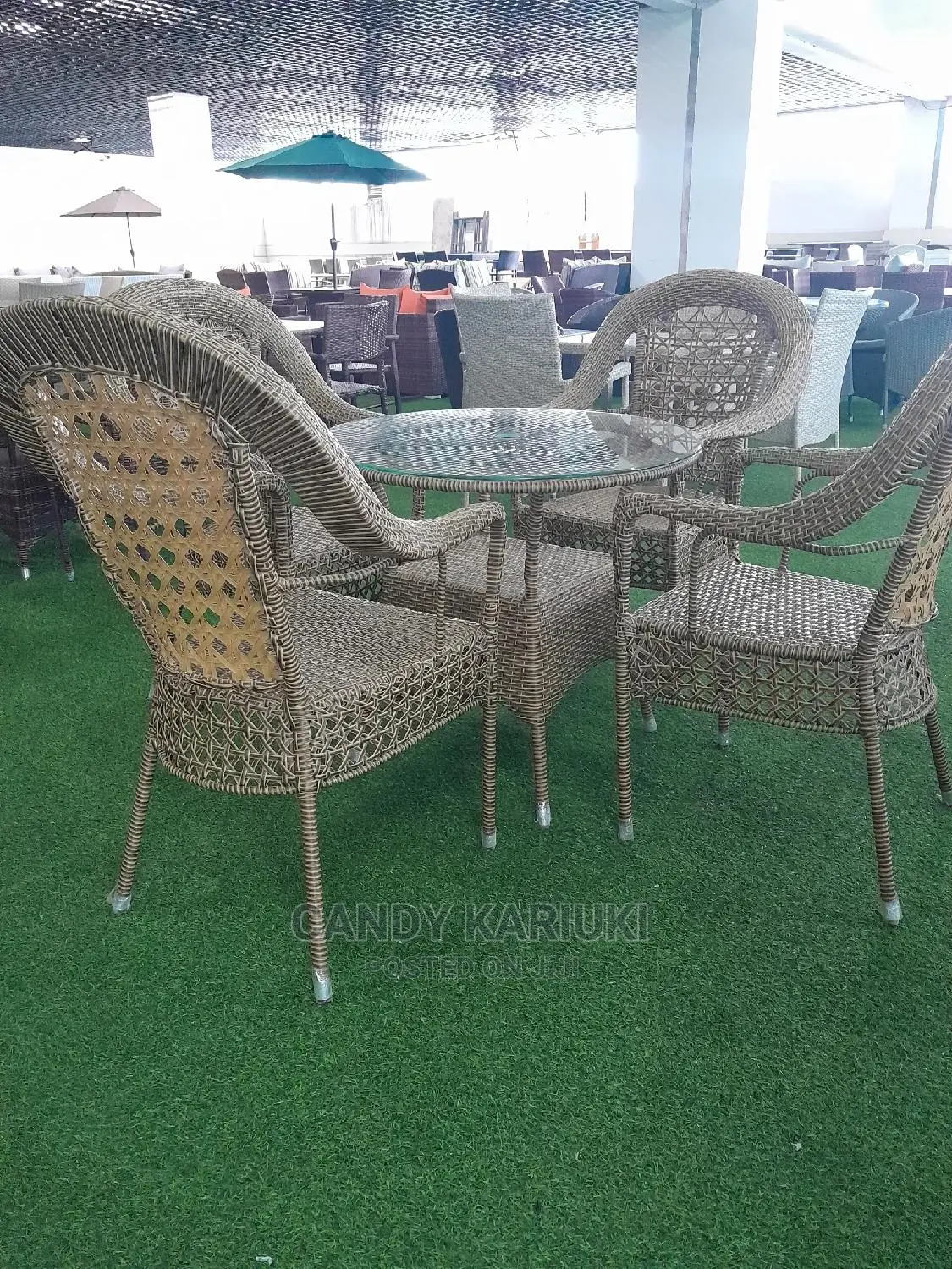 Spacious 4 Seater Outdoor Set