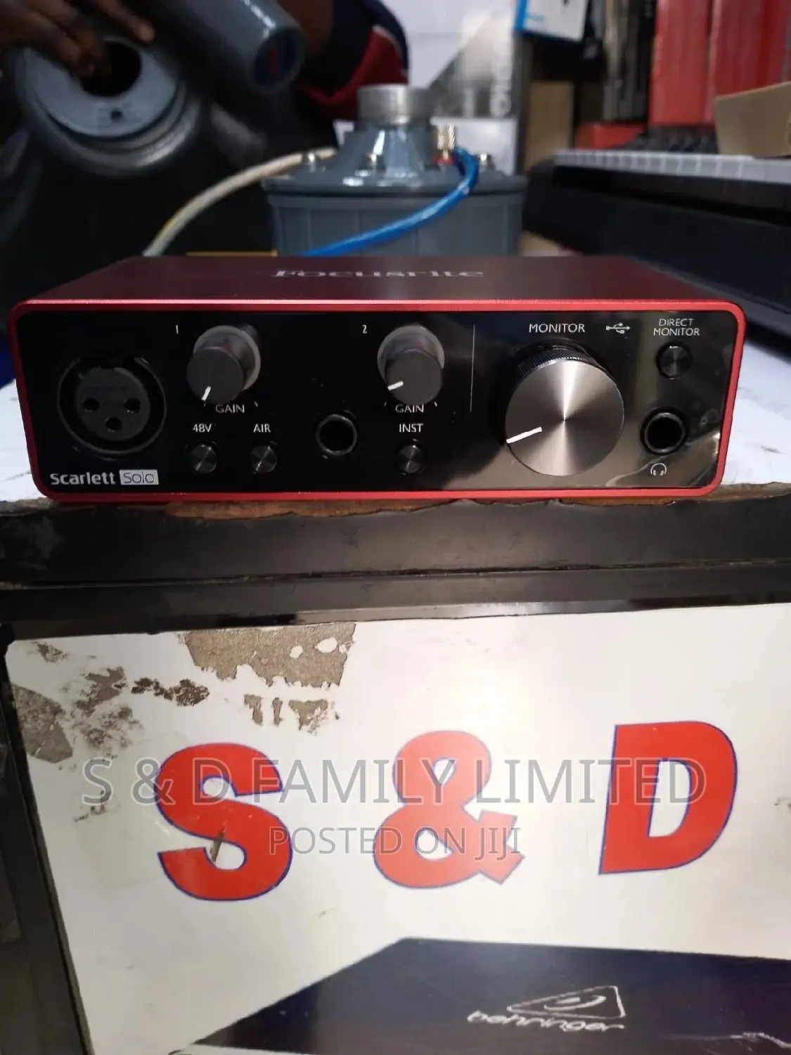 Focusrite Scarlett Solo USB Soundcard