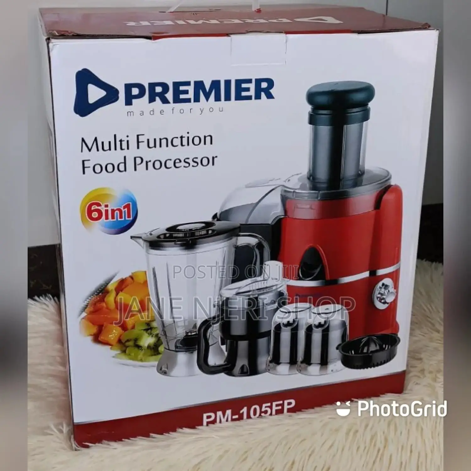 6 in 1 Premier Food Processor