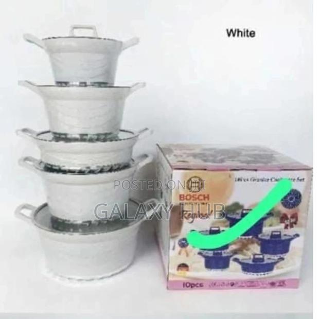 Boch Cookware 10pcs White - main view