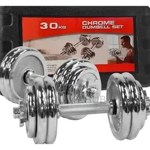 30kg Chrome Dumbell With Case