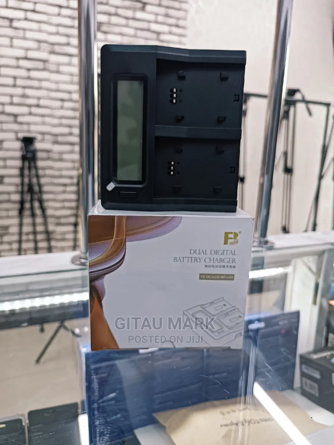Dual Battery Charger for Bp U60/U90 Batteries