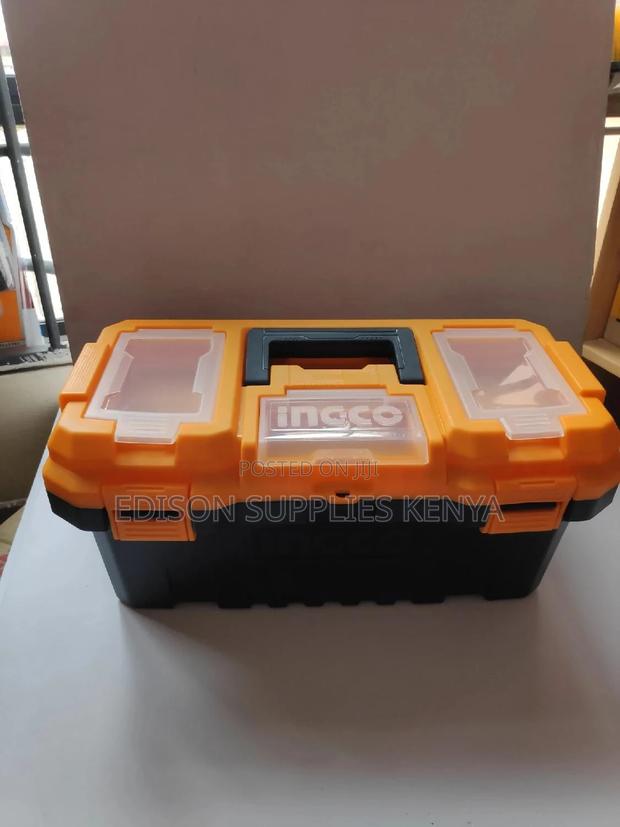 Tool Box 17" Ingco Plastic Toolbox 17 Inch Strong Tool Box - thumbnail 6
