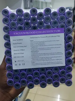 EDTA Purple Top Vacutainer