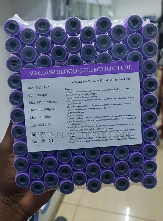 EDTA Purple Top Vacutainer