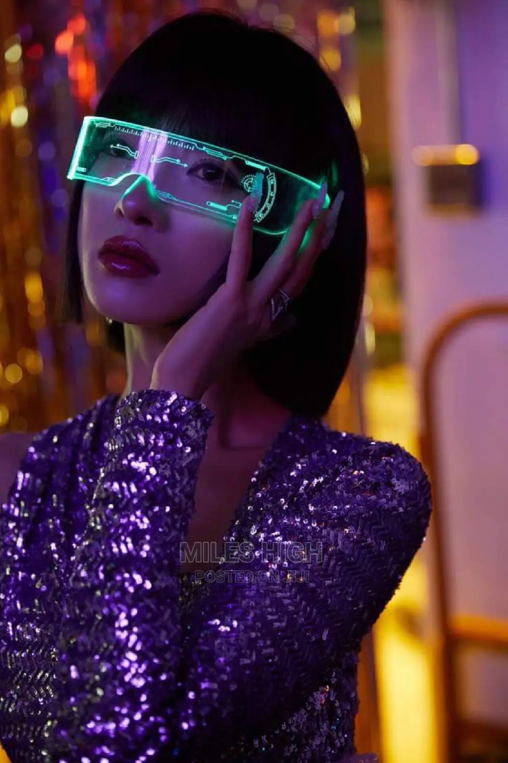 Flashing LED Glasses