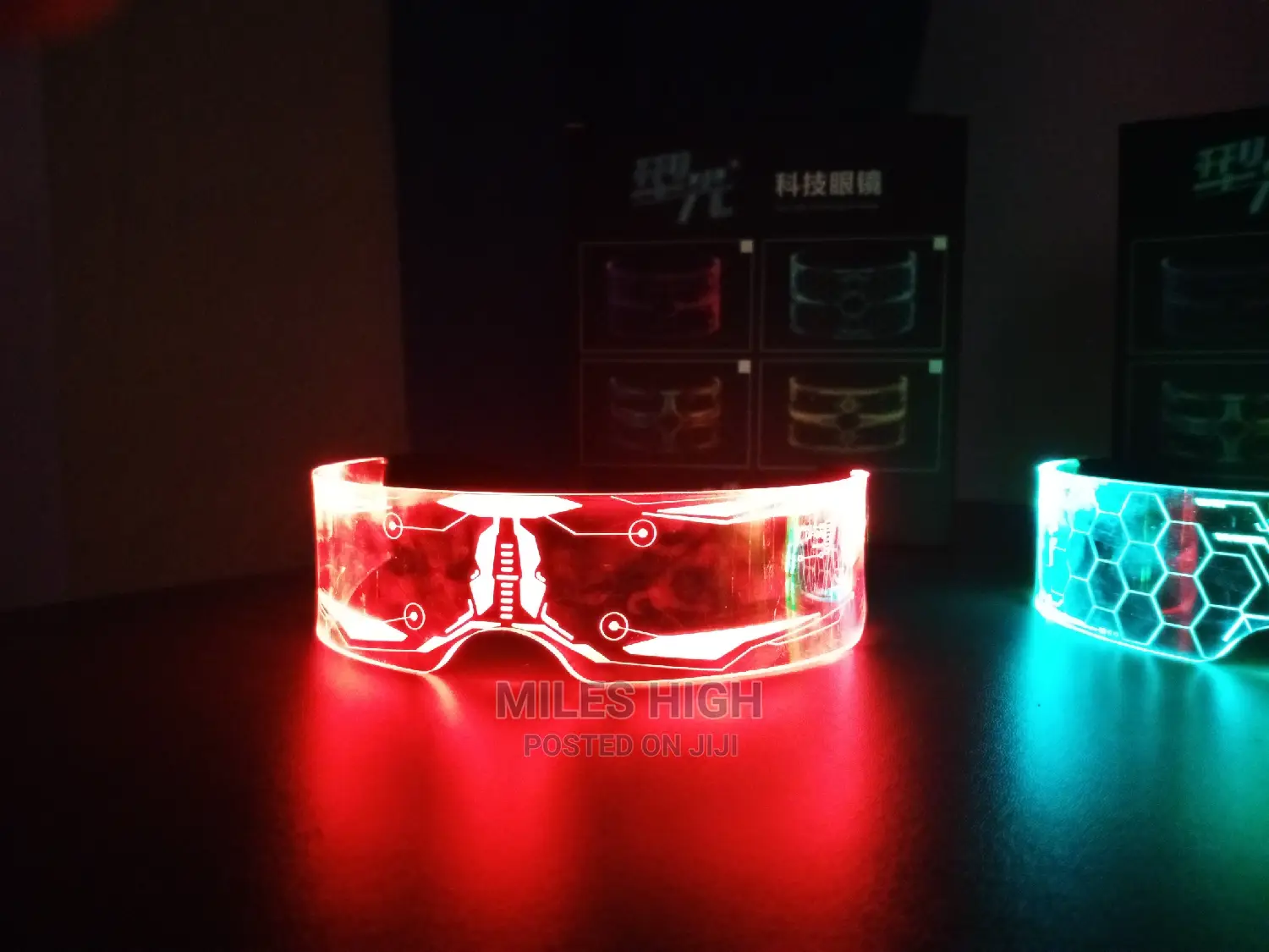 Flashing LED Glasses