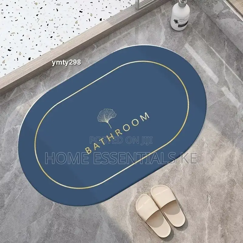 40*60cm Bathroom/ Door Mats With Rubber Underside