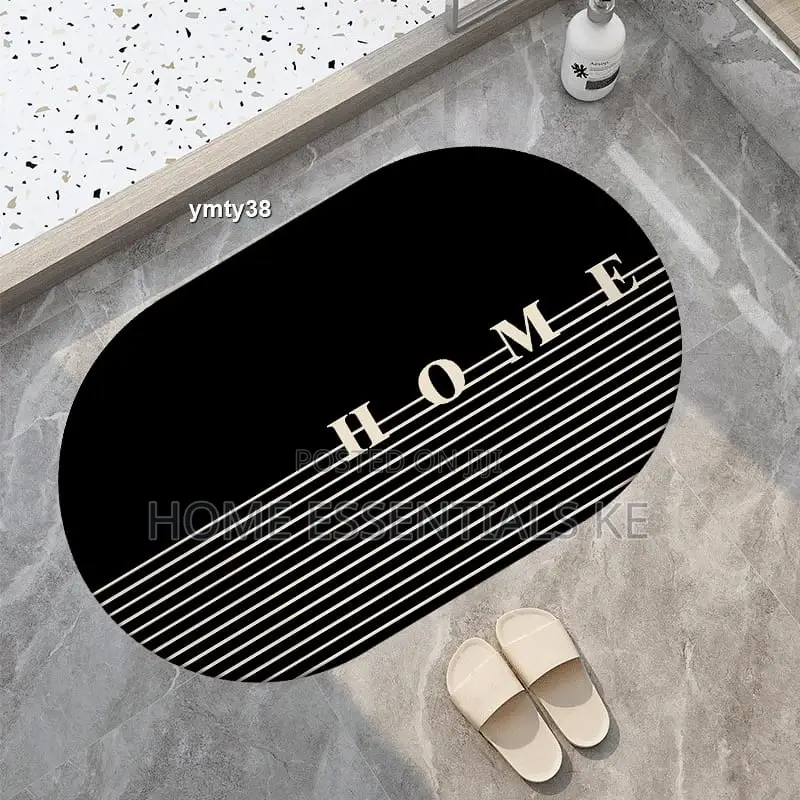 40*60cm Bathroom/ Door Mats With Rubber Underside
