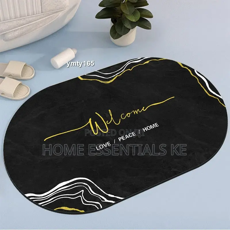 40*60cm Bathroom/ Door Mats With Rubber Underside