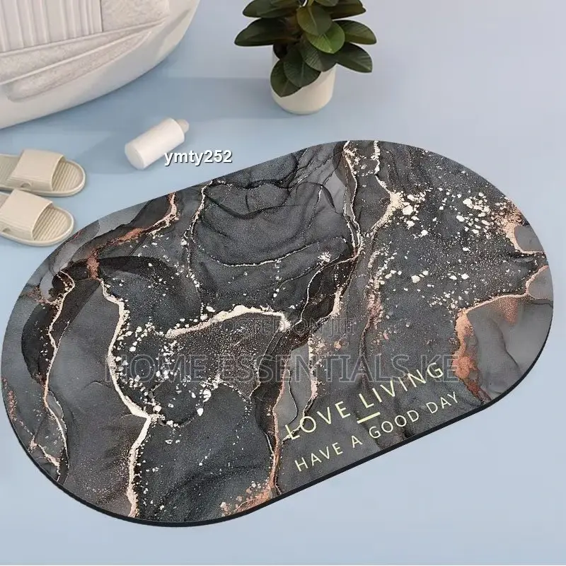 40*60cm Bathroom/ Door Mats With Rubber Underside
