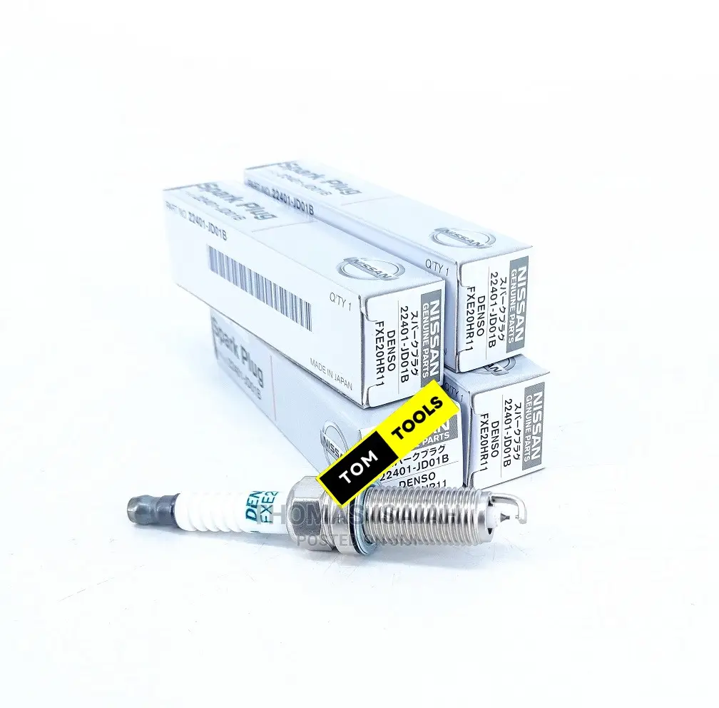 4pcs Nissan Denso Fxe20hr1 0.4mm Iridium Spark Plugs