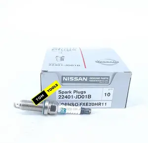 4pcs Nissan Denso Fxe20hr1 0.4mm Iridium Spark Plugs