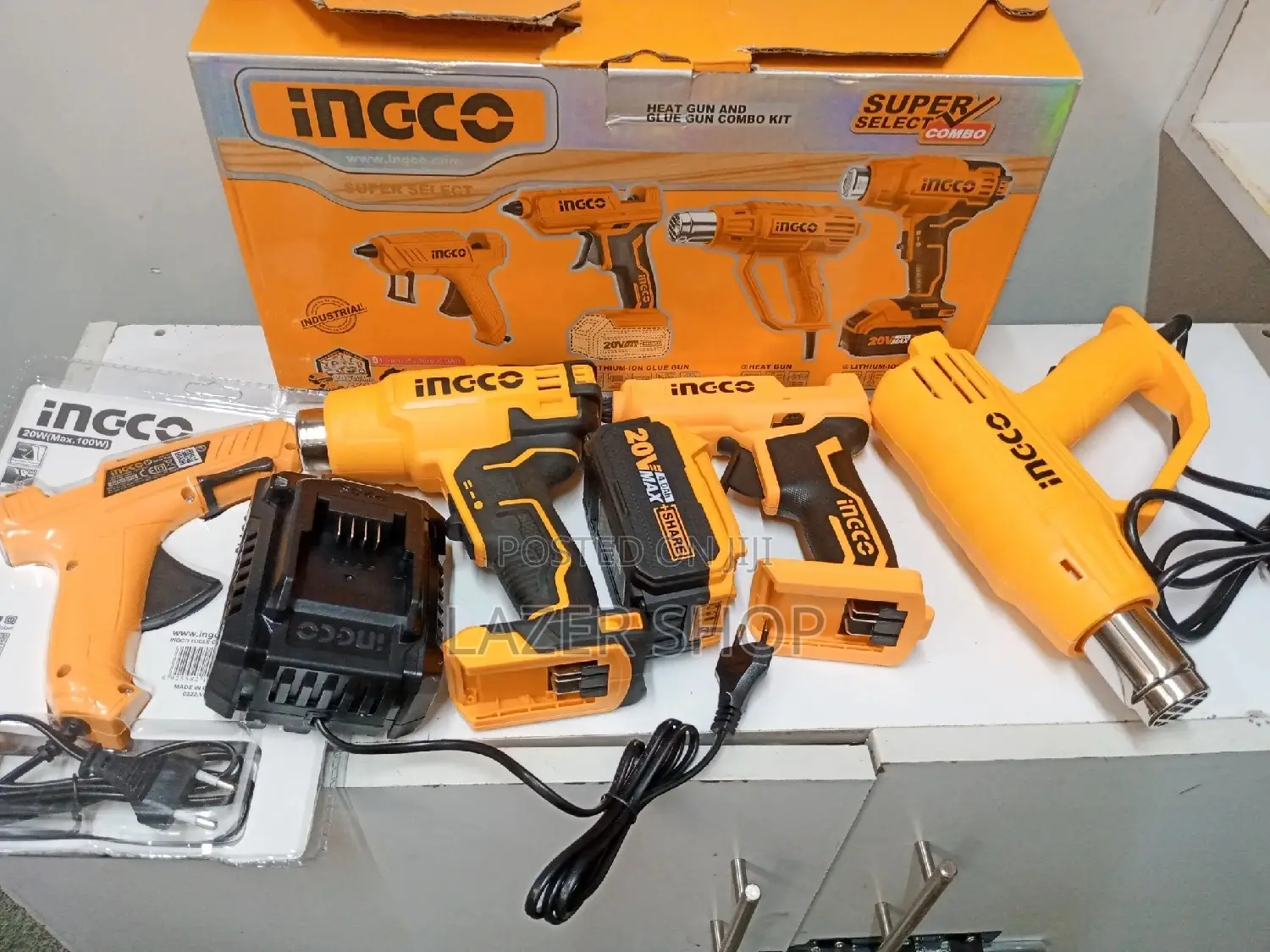 Heat Gun, Glue Gun Combo