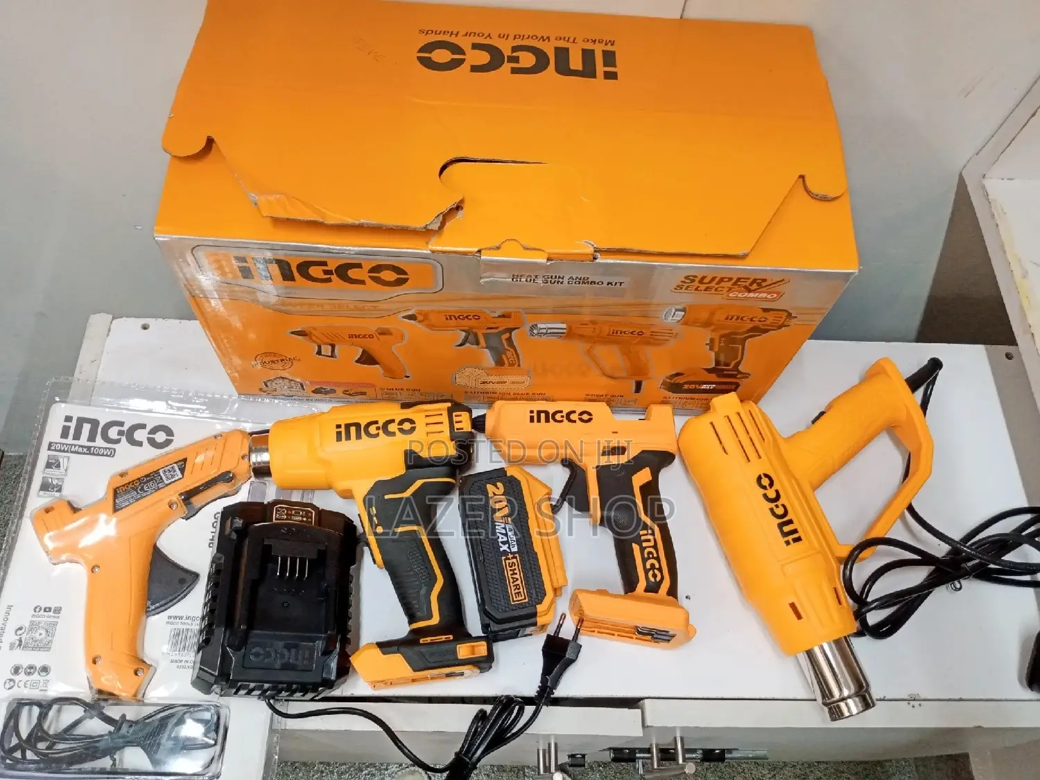 Heat Guns and Glue Guns Combo