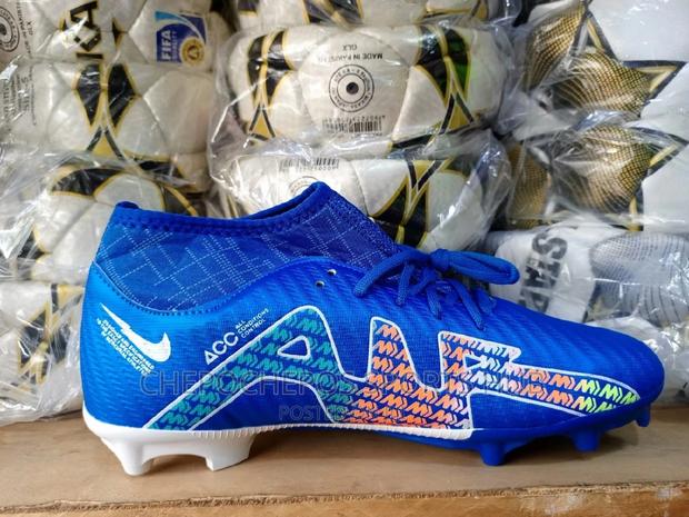 Original Blue Nike Boots