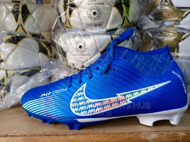 Original Blue Nike Boots - thumbnail 2