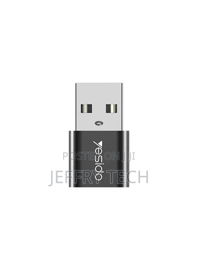Yesido GS09 Type-C to USB Adapter Black